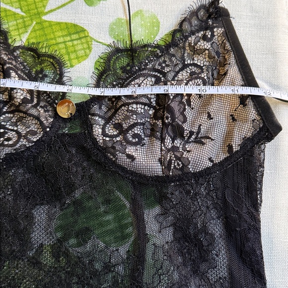 Commense Black Lace Chemise - Picture 12 of 14
